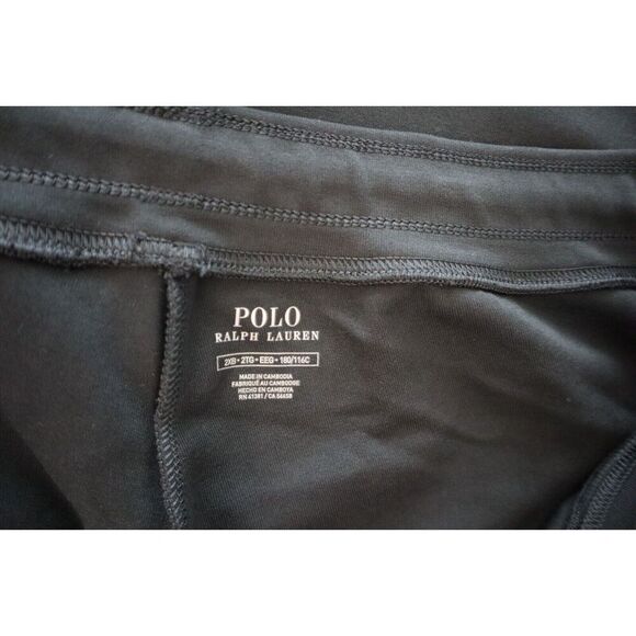Polo Ralph Lauren Men's Big & Tall Sz 2XB Black Double-Knit Jogger Pants - Picture 3 of 10